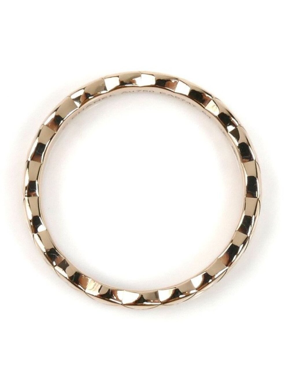 Chanel 18k Pink Gold Coco Crush Mini Ring - Picture 5 of 9
